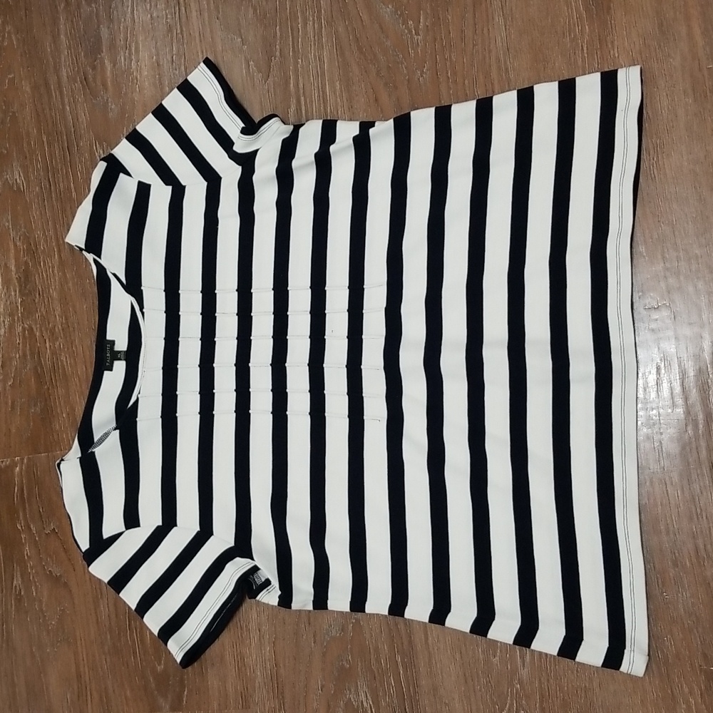 (XL) Talbots Striped Nautical Vacation Travel Coastal Casual Leisure Classuc Wow